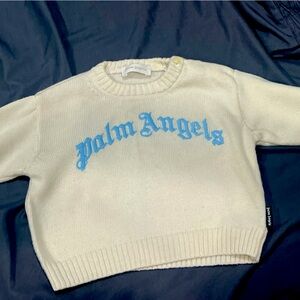 Palm Angels Kids
logo-embroidered jumper